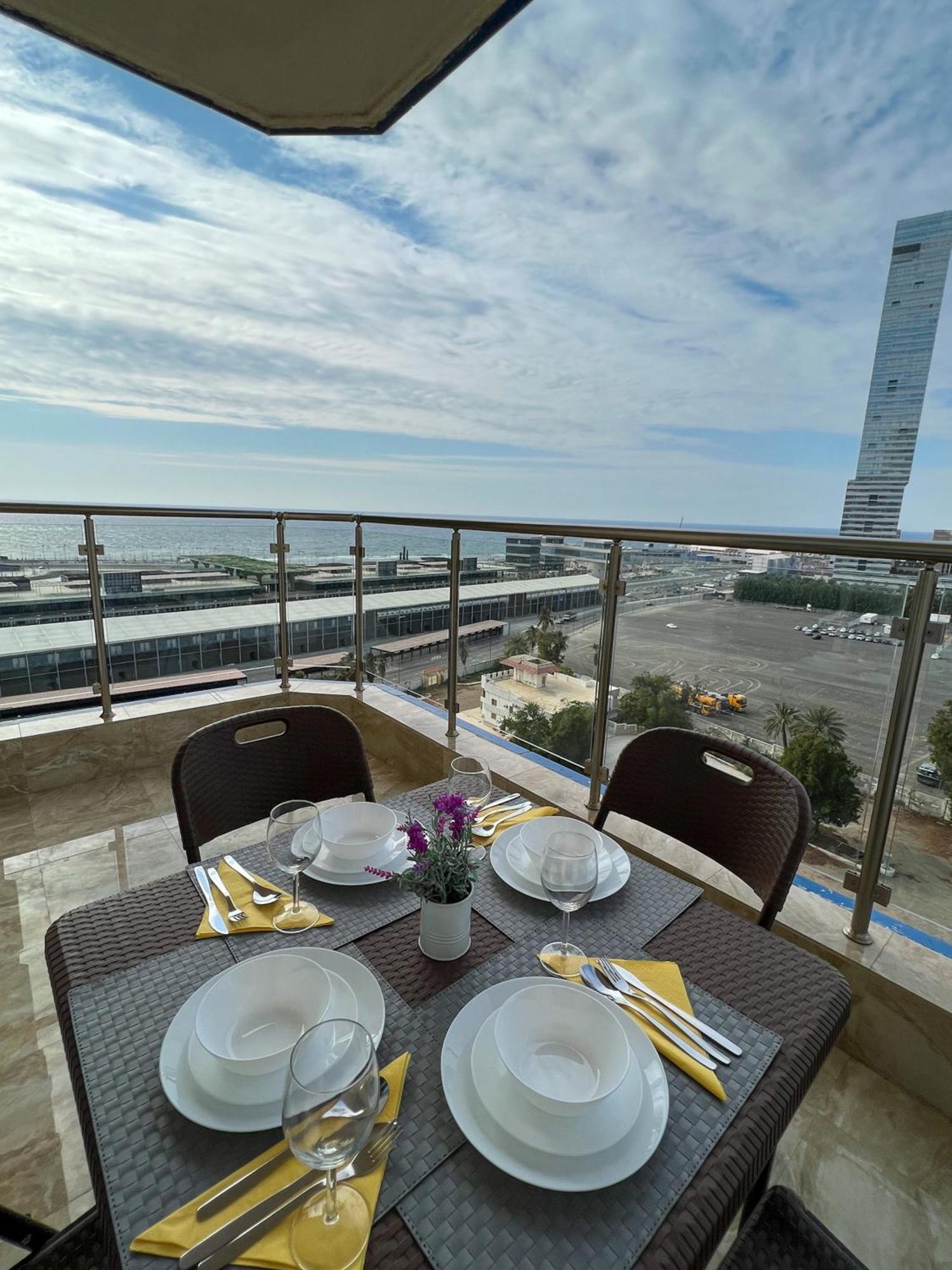 Апартаменти Almasarat Tower Sea View Джидда Екстер'єр фото